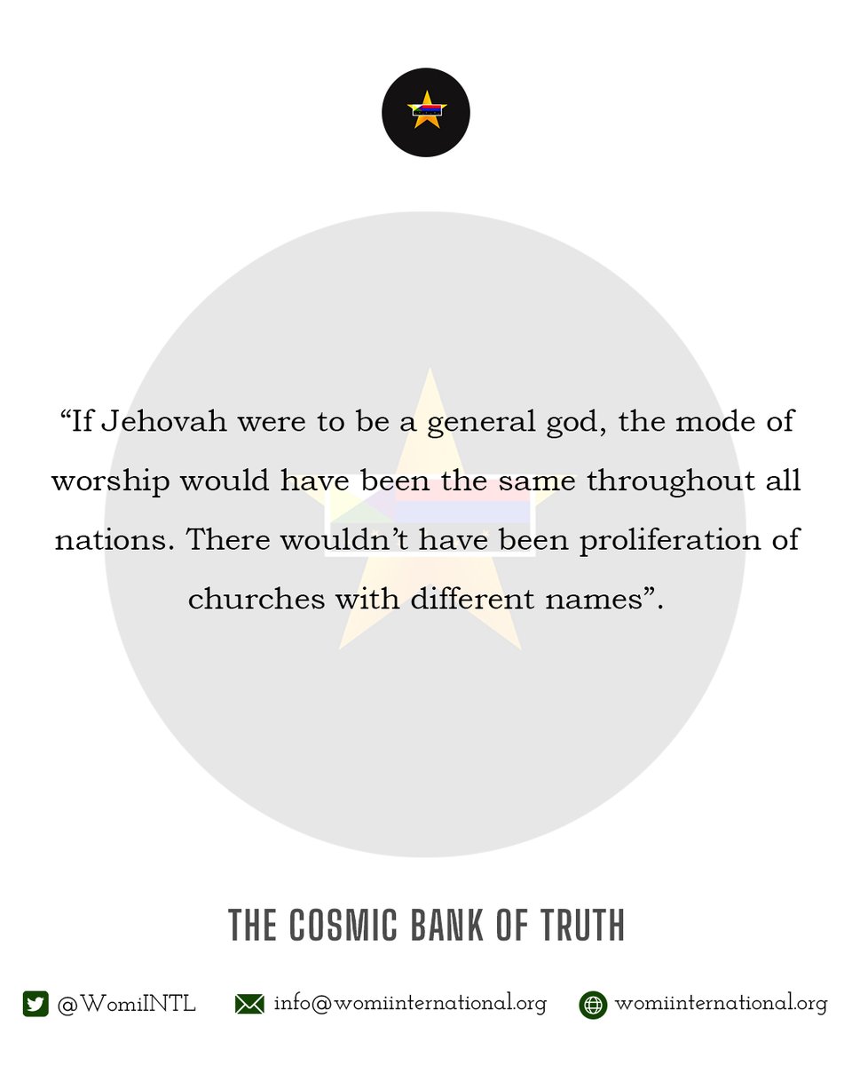 WomiINTL's tweet photo. Website - https://t.co/7niLdS09nx
π© - info@womiinternational.org
#CosmicBankofTruth #Ekemini #Womi https://t.co/KyhRDyDbIc