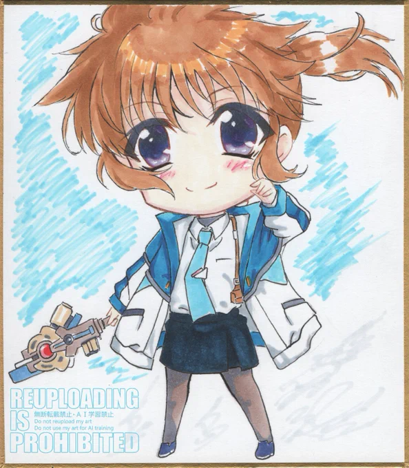 #お前の絵柄に絶対合うのに何で描かない色紙描くキャラの軽い参考にしたいので思い付きありましたらよろしくお願いします(*'∀`*)今の自分の絵柄ですがSDとノーマル等身のなのはさんでご案内です。センシティブな方は直近のイラスト見て頂ければ幸いです 