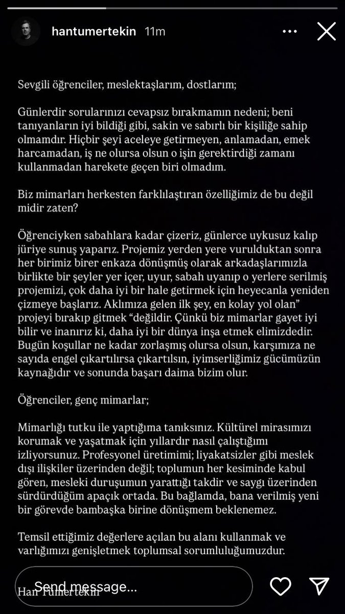 Mimarlığa aşağı yukarı böyle bakan, mimarlıktan bunu anlayan birinin yaptığına ettiğine "iyi mimarlık" diyorsanız, belki de sizin mimarlıktan ne anladığınızı sorgulamanız gerek !