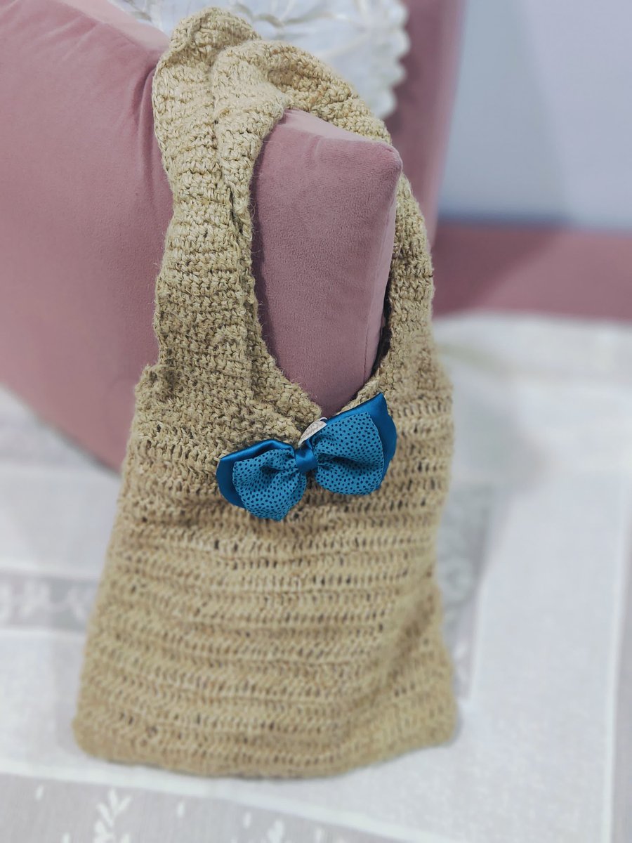 outrageously's tweet photo. #jute #crochet #handicraft  crafted with care .. carry them with pride 🤩  In stock DM https://t.co/gGfoLCWXjo