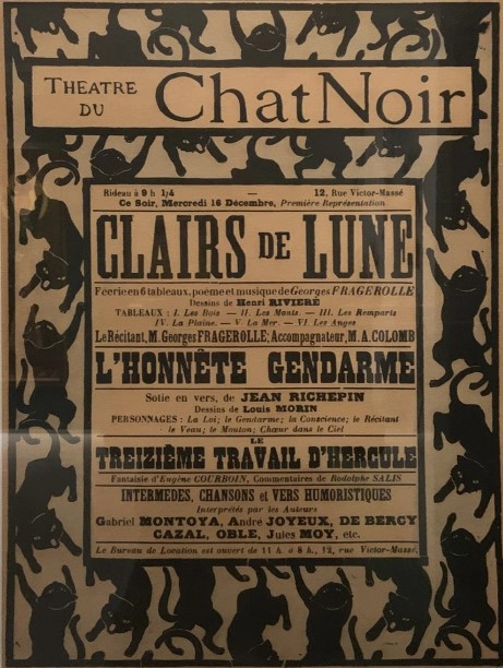 RealPreCinema's tweet photo. Henri Rivièrie was the mastermind behind the Shadow Theatre. He entered the assembly at Le Chat Noir in 1882, when he was 18. His exquisite illustrations and lithographs were the foundation of the Chat Noir 2D characters. 

Caricature of Rivièrie by French artist #CharlesLeandre. https://t.co/i8xgDrkIgH