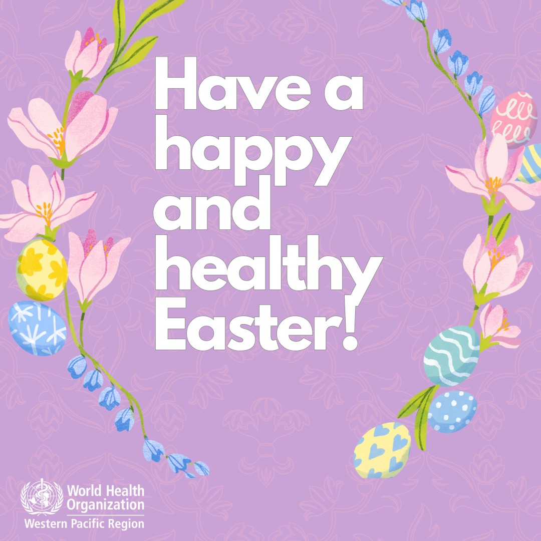 Wishing you a happy and healthy #Easter!

#CelebrateSafely
