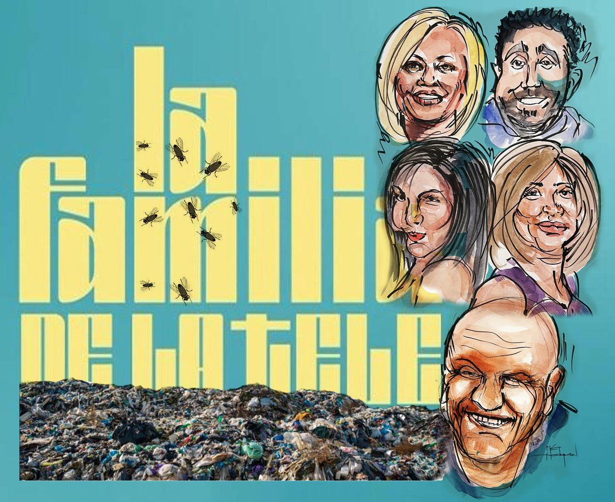 LA FAMILIA DE LA TELE
La operación diseñada para adocenar a España sigue su curso. Nueva #Decalcomanía: joseluiszurita.com/2025/04/12/la-…