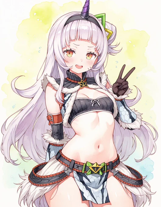 紫咲シオン - Murasaki Shion - #ホロライブ #モンハン