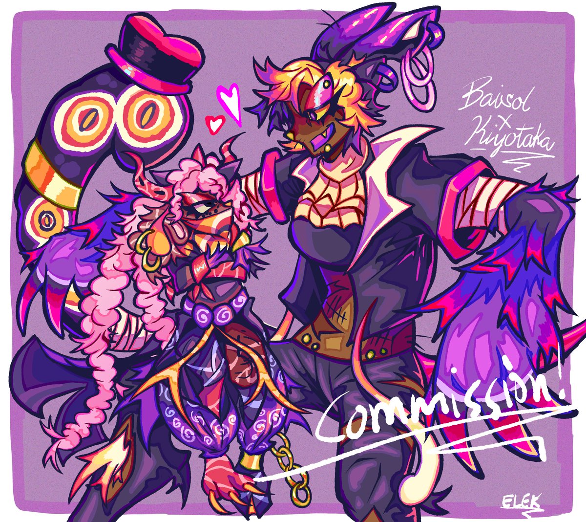Elektronaut2's tweet photo. SHIP ART COMMS!!
Starting at $25 💙
✅ Ocs
✅ Furry
✅ Anime style
✅Chibis https://t.co/8AU8z3kQgF