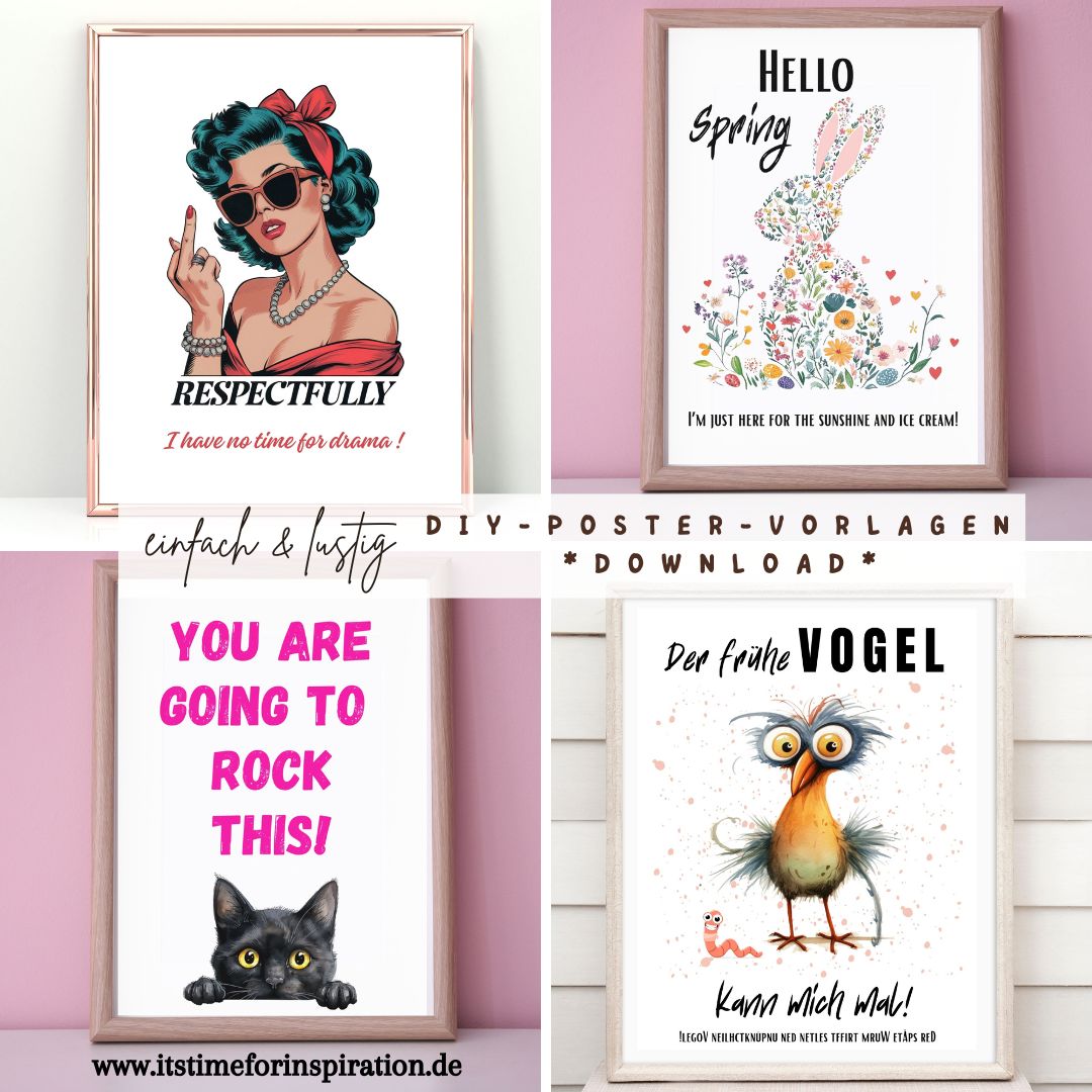 BlogItstimefor's tweet image. #ItsTimeForInspiration Neue #Produkte im #Shop! 
New products in our shop! Get your deal! 
Lustige #DIY #Print #Poster Motivationquotes für #HomeOffice #Büro #Küche #Wohnung als #Geschenkeidee zum #Geburtstag #Geburtstagsgeschenk

itstimeforinspiration.de/shop/sprueche-…