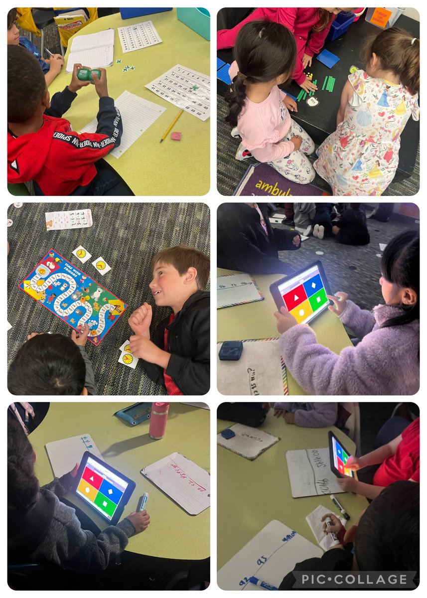 More math fun!!! 🤩 We even reviewed comparing numbers by playing Kahoot with Sra. Castro’s class. <a href="/HumbleISD_GE/">Groves Elementary</a> 🤗