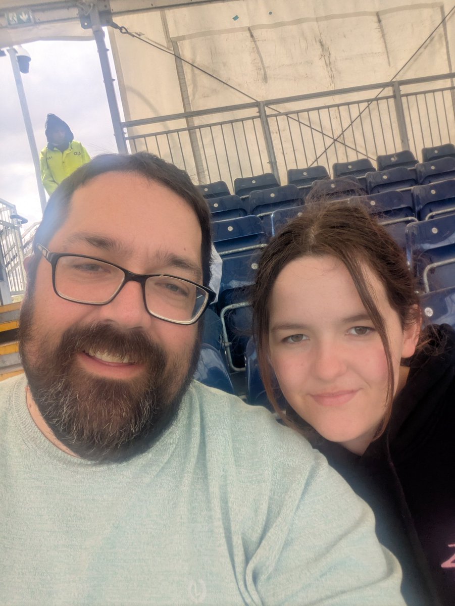 Dad and daughter day out for <a href="/Scotlandteam/">Scottish Rugby</a> v <a href="/Federugby/">Italrugby</a>! Che vinca la squadra migliore