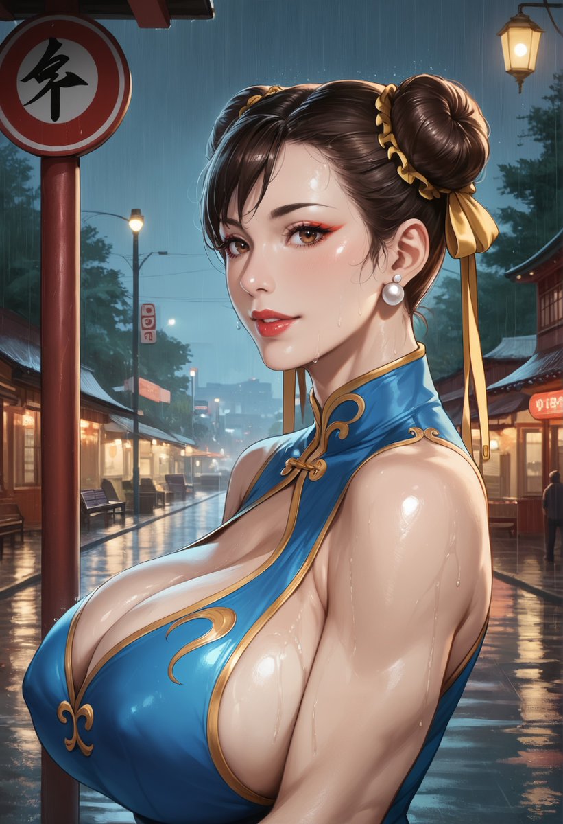 春麗 | 低调人生 #pixiv pixiv.net/artworks/12927… 
#Chunli