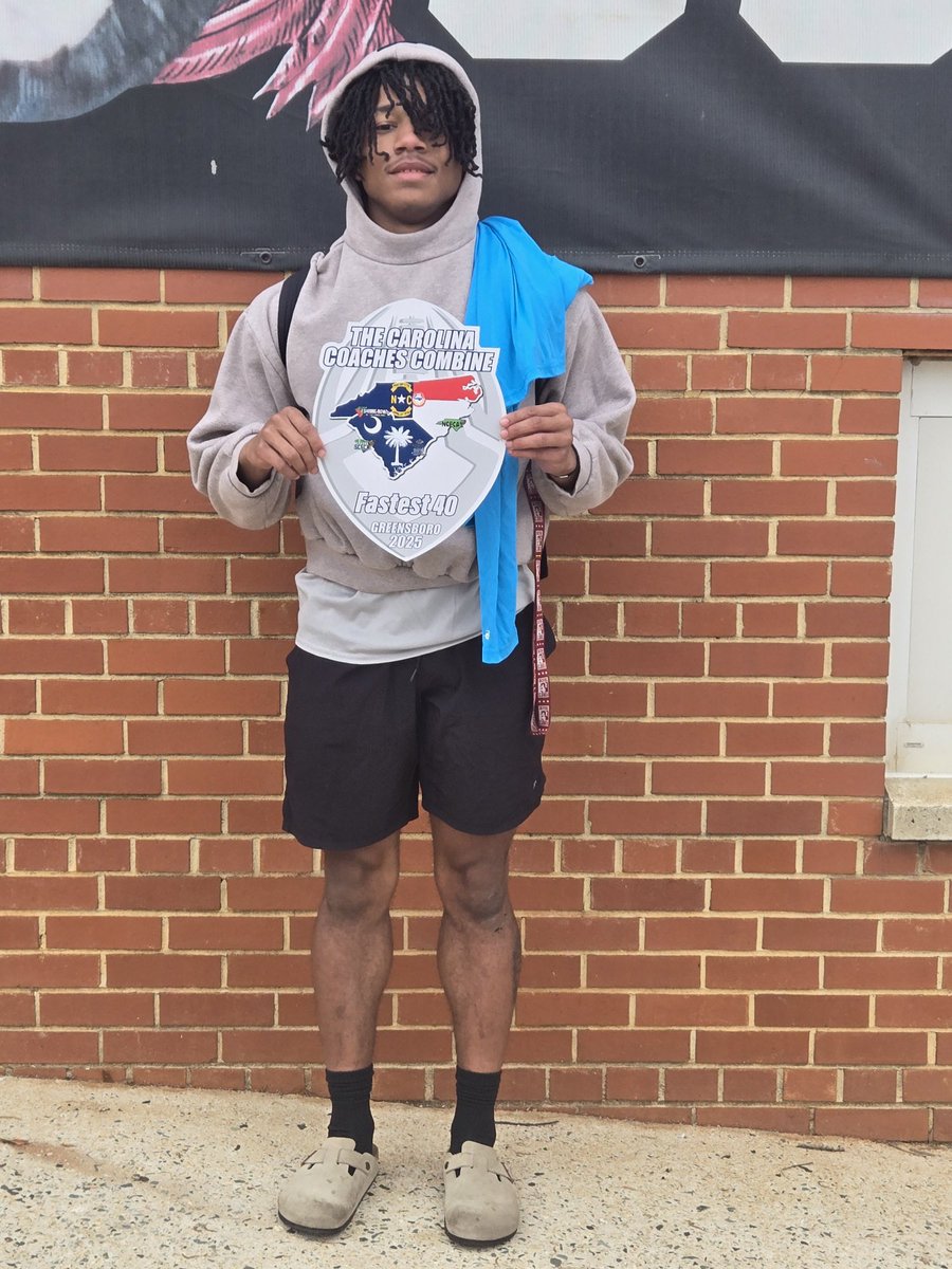 The Garner High School Football (@thegmhsfootball) on Twitter photo Congratulations to our very own Tayden McPhatter for running the fastest 40 at the Greensboro Shrine Bowl Combine yesterday with a recording time of 4.46. Keep working young man <a href="/TaydenMcp19/">Tayden Mcphatter</a> βΌοΈ #committedtotheprocess πππ Congratulations to our very own Tayden McPhatter for running the fastest 40 at the Greensboro Shrine Bowl Combine yesterday with a recording time of 4.46. Keep working young man <a href="/TaydenMcp19/">Tayden Mcphatter</a> βΌοΈ #committedtotheprocess πππ