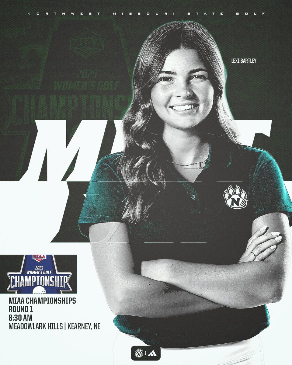 Tees in the ground. It's 𝙈𝙚𝙚𝙩𝘿𝙖𝙮!

🏆: <a href="/TheMIAA/">The MIAA</a> Championships
🥊: Round 1
⛳️: Meadowlark Hills
📍: Kearney, NE 
⏰: 8:30 AM
📊: bit.ly/3El26aU

#OABAAB