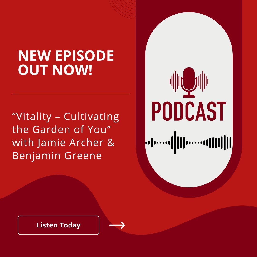 “Vitality is about more than energy — it’s about how we tend our internal garden.”  In Ep. 132, Jamie Archer joins Benjamin Greene to explore what it means to live and practice with vitality. Thoughtful, reflective, and nourishing.

🎙️Listen: bit.ly/3G1e7TA

#Osteopathy
