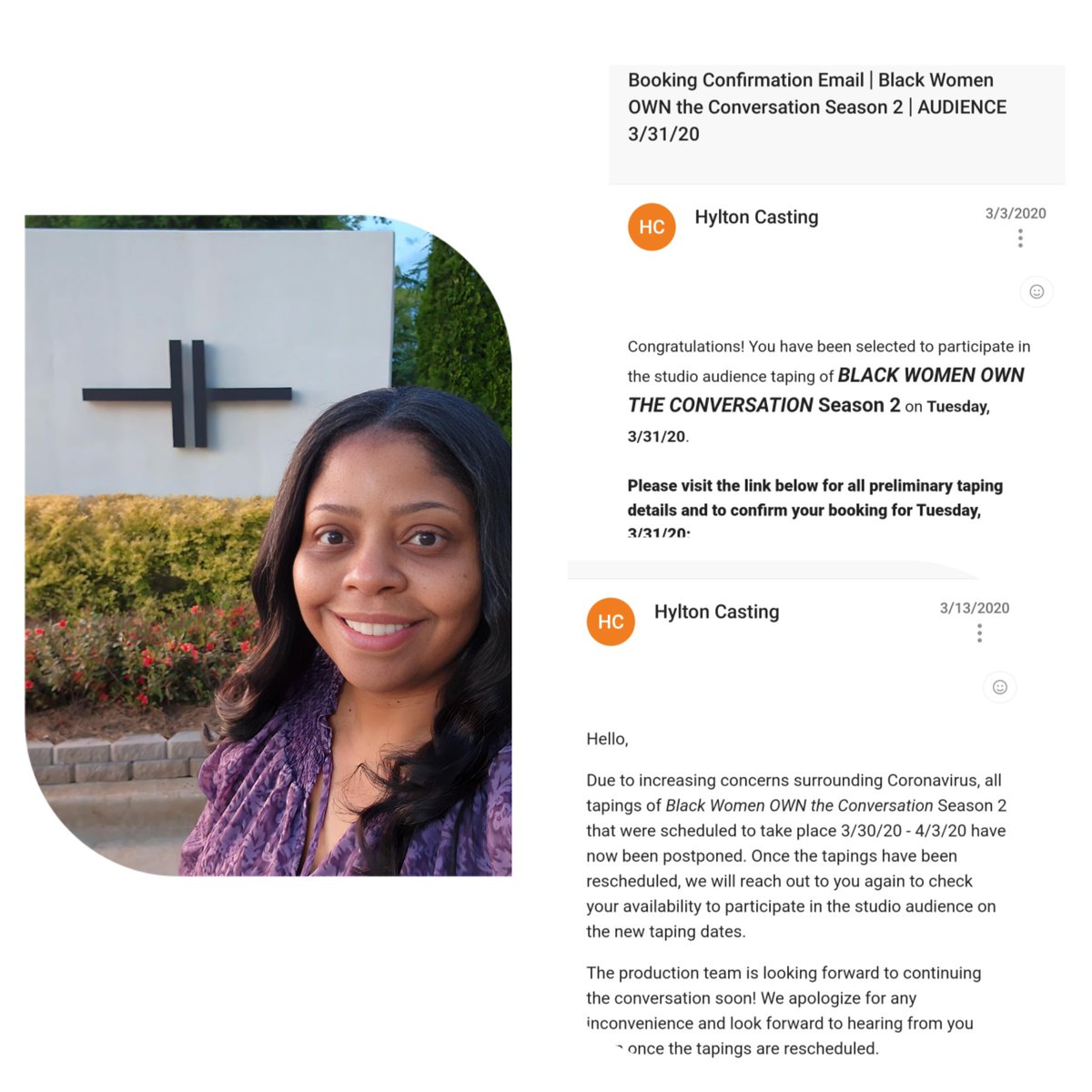 SamanthaDRogers's tweet photo. 2020, I was BOOKED for "BLACK WOMEN OWN THE CONVERSATION Season 2" at Tyler Perry Studios on OWN to discuss my book. Then Covid-19 happened. 2025, opportunity to visit TPS.
#keepbelieving #youstillhavetime #journeyofhope #moreopportunitieswillcome https://t.co/7pqFJVH7KB