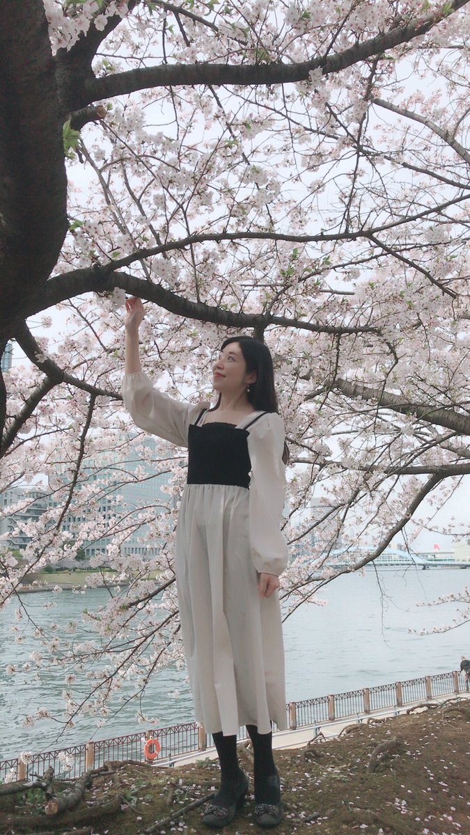 SainaRio's tweet photo. 今年の桜🌸
ちょうど韓国からお友達が来て、一緒に見に行けてよかった😊

桜もいろいろな種類があるんですね〜
つぼみのときは濃いピンクなのに、咲くと淡い色になるのとか、もちろんソメイヨシノも🌸✨

#モデル
#model 
#ファッションモデル 
#ブライダルモデル
#nextgate
#桜
#お花見
#隅田川 https://t.co/sXB5VWSOIl