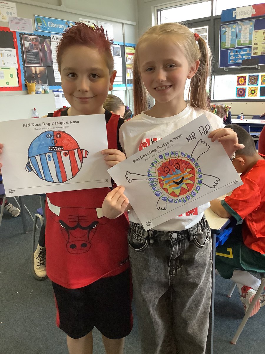 Mr___Mills's tweet photo. Y4TM celebrating #ComicRelief #RedNoseDay 🔴🔴 https://t.co/2ip8Uej6wZ