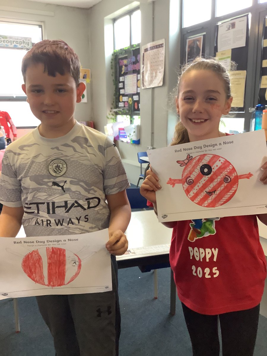 Mr___Mills's tweet photo. Y4TM celebrating #ComicRelief #RedNoseDay 🔴🔴 https://t.co/2ip8Uej6wZ