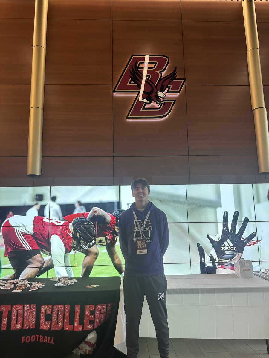 StrojnyAndrew's tweet photo. Thank you Boston College! for inviting me out to a Spring Practice session can’t wait to be back on Campus. https://t.co/vC9QDbXvSS
