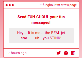 This is NOT from <a href="/TheStarredJet/">Jet-Star.</a>