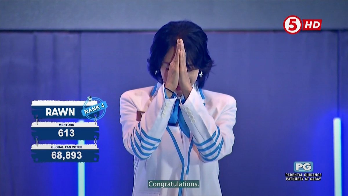 Rawn's BIGGEST milestone, ever! 🙌 He's in the TOP 4!

#BTN9D1stElimination 
#BeTheNext9DreamersTV5