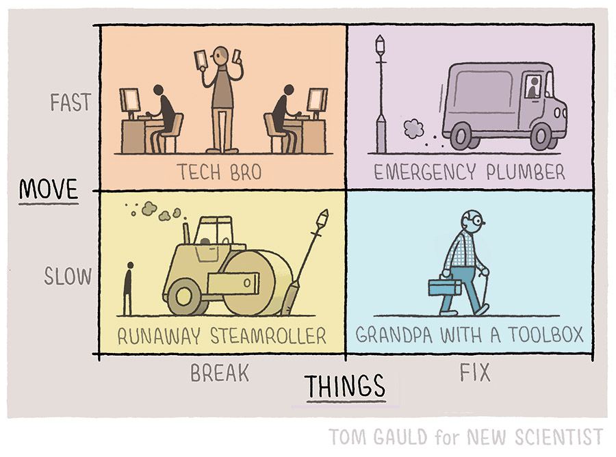 tomgauld's tweet photo. My cartoon for this week's @newscientist https://t.co/c180HXql0w