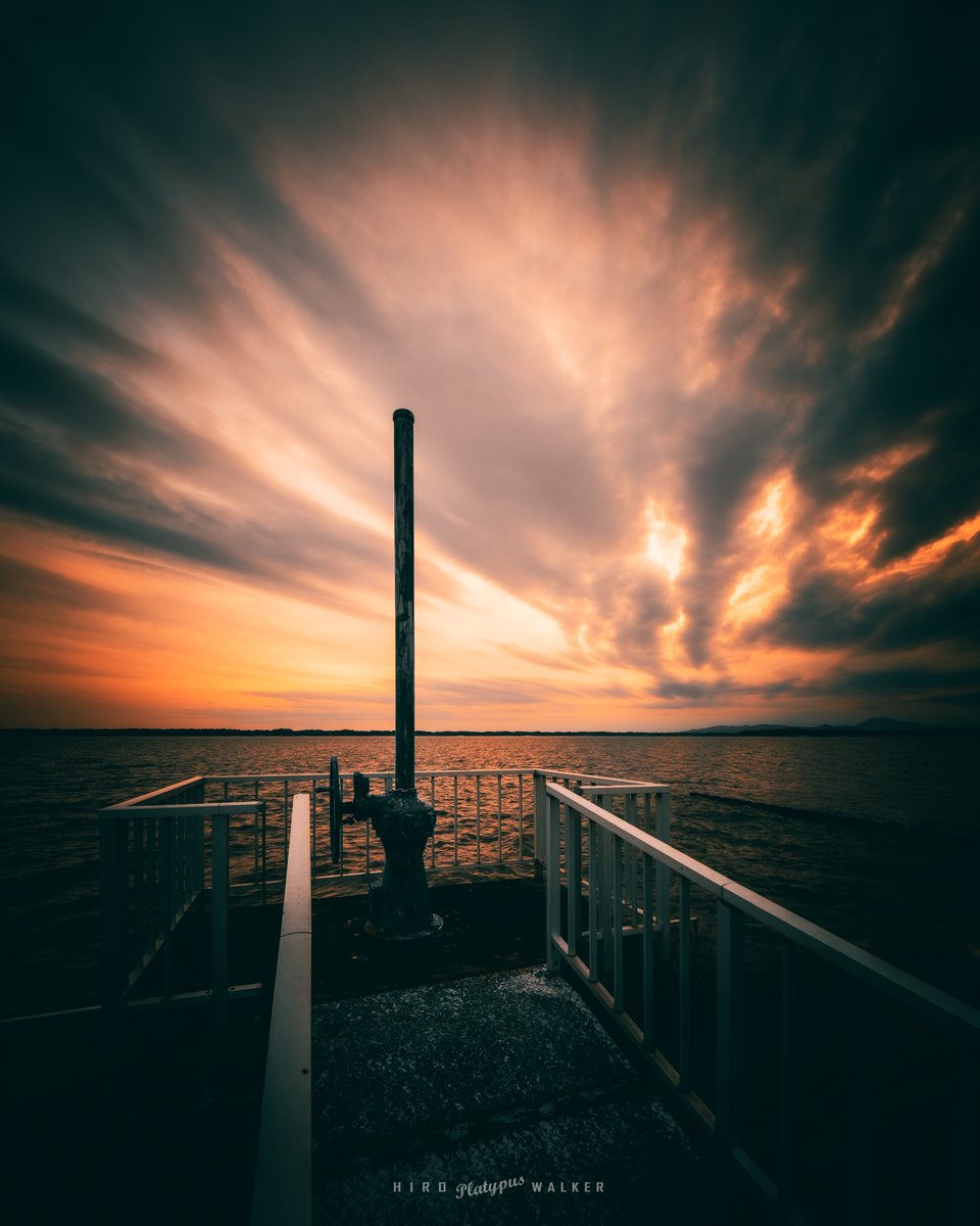 yatibouz's tweet photo. Lake Kasumigaura Sunset https://t.co/1oxD3UUaFT