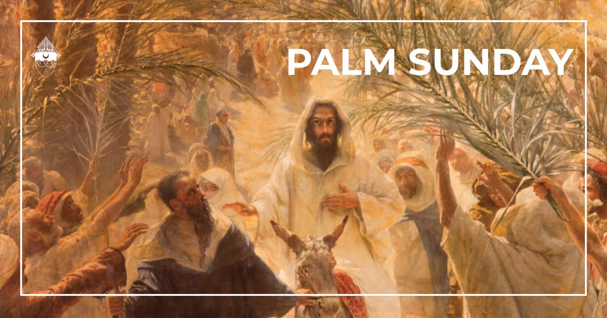 Blessed Palm Sunday!

“Hosanna to the Son of David; blessed is he who comes in the name of the Lord; hosanna in the highest.”