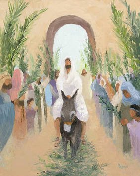 farmingandJesus's tweet photo. What was prophesied came to be ❤️ praise the Lord! 

Zechariah 9:9 
Rejoice greatly, O daughter of Zion! Shout aloud, O daughter of Jerusalem! Behold, your king is coming to you; righteous and having salvation is he, humble and mounted on a donkey, on a colt, the foal of a donkey.

John 12:13 
So they took branches of palm trees and went out to meet him, crying out, “Hosanna! Blessed is he who comes in the name of the Lord, even the King of Israel!”

#PalmSunday
