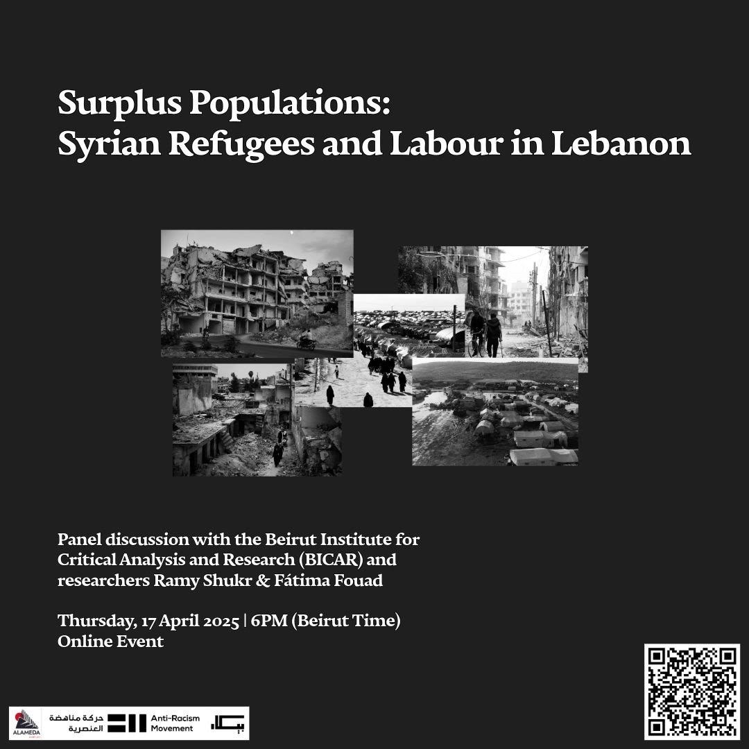 BICARLebanon's tweet photo. Thursday 17 April 2025 | 6pm Beirut Time | Online by registration

More information and registration here: https://t.co/4WKsSy57vx https://t.co/lCvYyj6f97