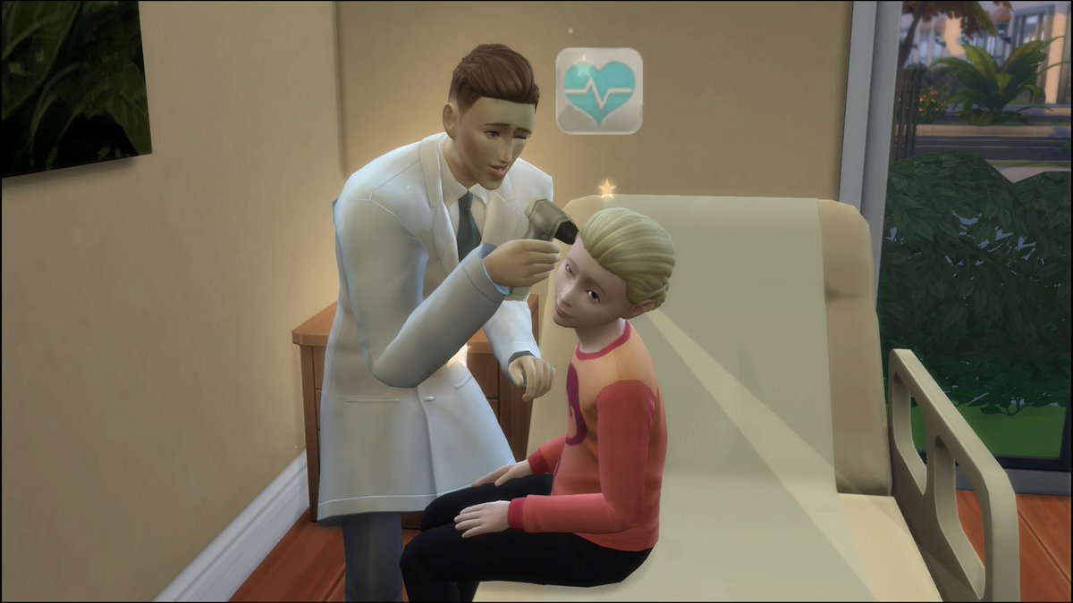 bartley_sims4's tweet photo. Dr.モーリス初出勤です！
#妊娠 してるシムに出会えることを楽しみにやって来ましたが、#小児科 または #小児病院 なのか問いたくなるレベルで子どもしかいませんでした笑
しかも初心者過ぎて何をどうしたらいいのかわからない感じで過ごして終わり…
次からもっと頑張ろう！
#Sims4 #シムズ4 https://t.co/blaLkOgVY0