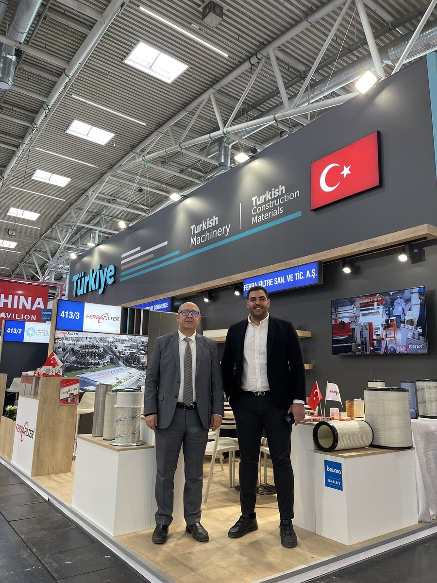 FerraFilter's tweet photo. At the end of 7 days show,;
Thanks to all our current and potential business partners attend our stand @ bauma exhibition in Munich Germany.
#baumaexhibition
#ferrafilter https://t.co/pW7umH2QpH