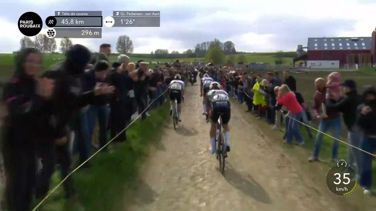 BikeNewsMag's tweet photo. マチューやぶへびだな。
#ロードレース #ロードバイク #パリルーベ #ParisRoubaix #PR25 https://t.co/RE5JTzVKKM