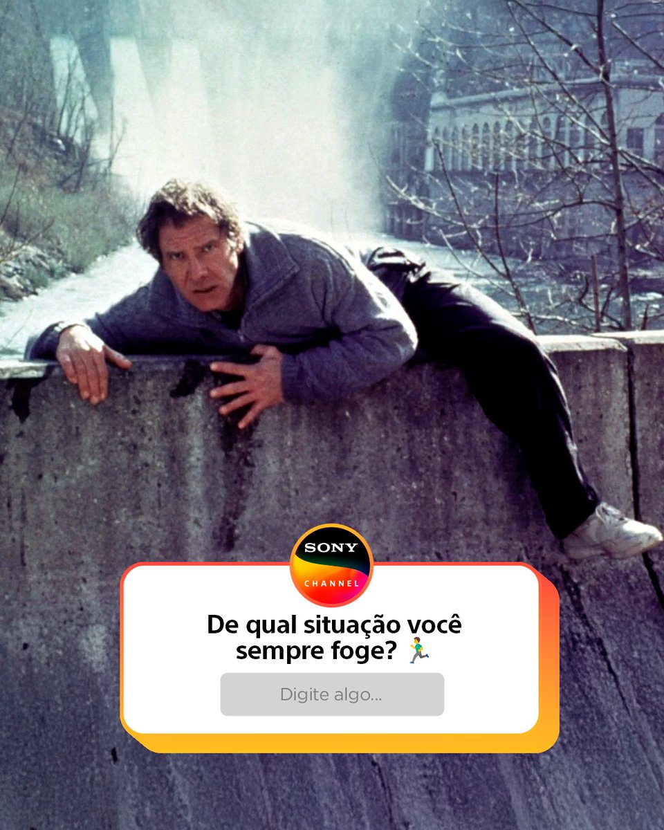 SonyChannelBR's tweet photo. E nada de falar dos boletos, hein! 😅

Sábado que vem é dia de “O Fugitivo” no #EspecialAcertoDeContas. Já separa o lugar no sofá e vem acompanhar essa fuga eletrizante!

🥺 #SonyChannel #OFugitivo #FilmesDeAção https://t.co/Rknssl36ev