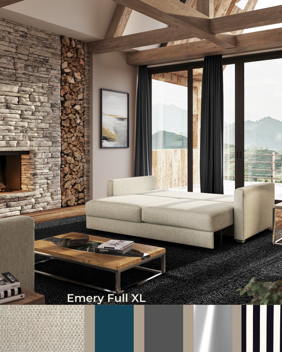 Meet the Emery Full XL Sleeper — the sofa that gets you. 😌
By day: sleek and stylish.
By night: a comfy Full XL bed in seconds (yes, seconds!). 🛏️✨

Plus, hidden storage = less clutter, more chill.

Find a retailer near you to shop. Link in bio