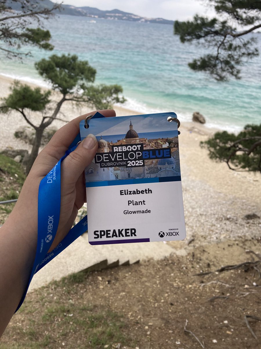 CelestielleVA's tweet image. Officially out here at #RebootDevelop 🎮✨💙 Going to be an amazing week together with @SilverScriptUK, so come so hi 🔥