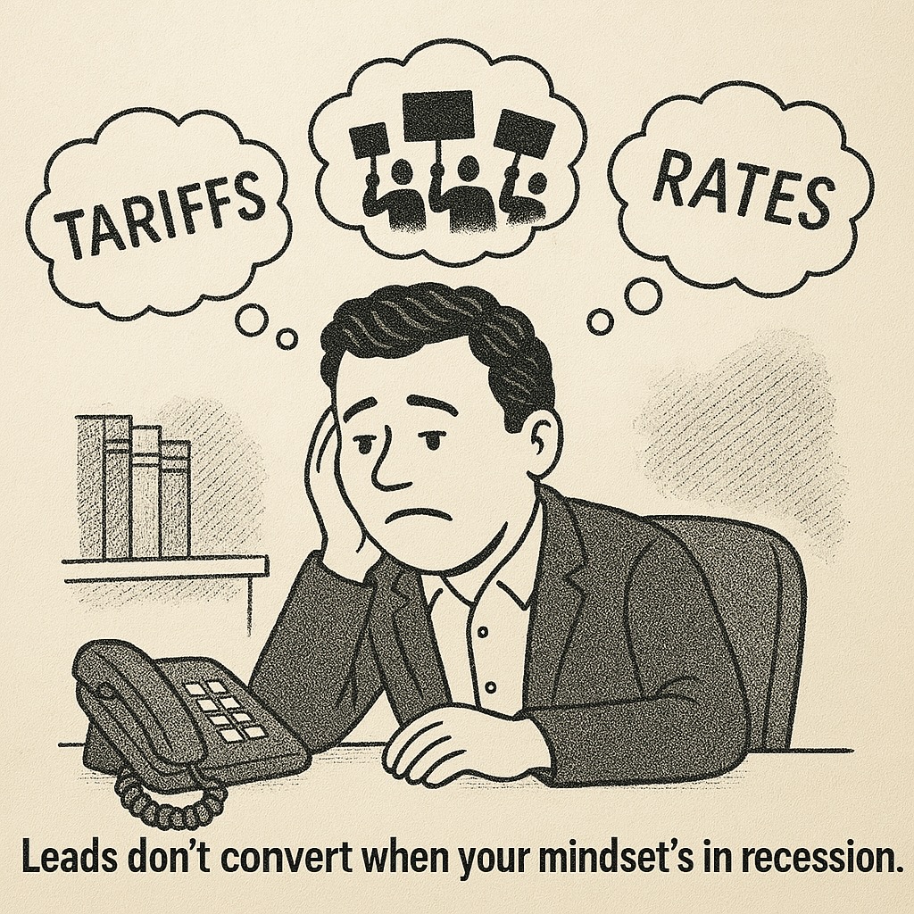 Don’t blame the market. Blame The Drunk Monkey — your survival mind whispering fear:
🗣️ “No one’s buying.”
🗣️ “Rates are too high.”
🗣️ “You’re screwed.”

You don’t need protection. You need peace. Start with acceptance. Accept everything → Fear fades → Action flows. Let's go!