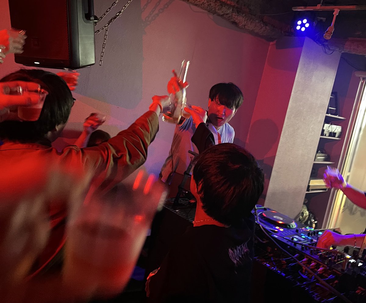 ko_o_01's tweet image. お先に失礼！！
マジで楽しすぎて終電ギリギリまで粘っちゃった
 #interweave