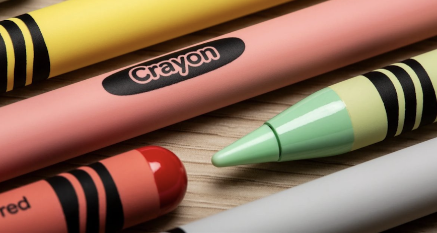Juanky7274's tweet photo. ¡Descubre el nuevo Apple Crayon Pro! ColorWare ha lanzado un Apple Pencil Pro que parece un crayón, disponible en 7 colores divertidos. Precio: $215. ¿Te gustaría más estilo en tus accesorios de iPad? #ApplePencil #ColorWare #CrayonPro https://t.co/pBsGdL5WSa