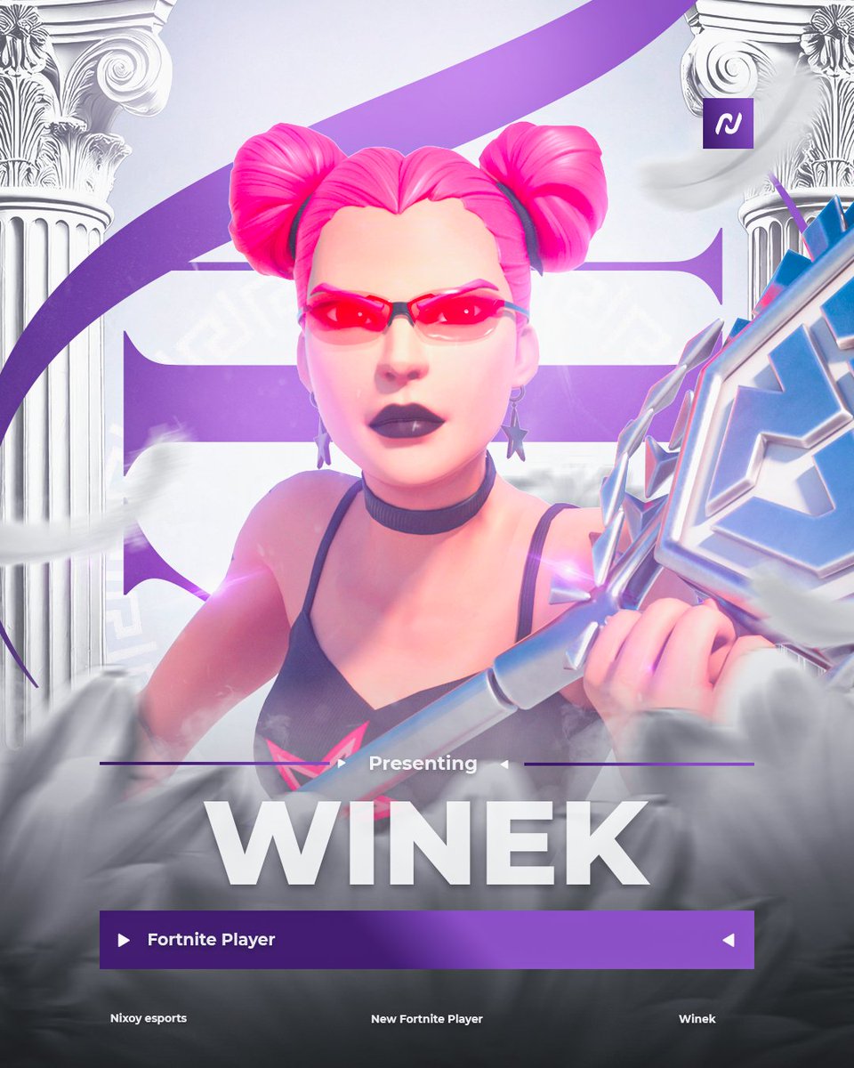 A new talent player ✅

He will dominate the Future Cup under the name Nixoy💜💪

Welcome to Nixoy | <a href="/W1nekk/">Winek</a> 🐐🇵🇱

Nixoy Esports

#forniteita #fortniteteam #nixoy #fortnitecompetitive #esportsfortnite #fortniteitalia