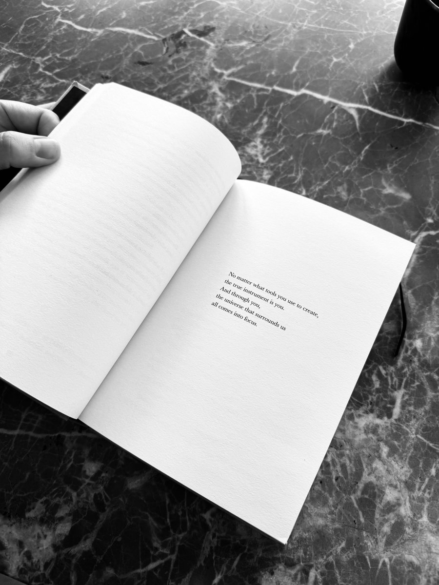 I’m busy reading The Creative Act: A Way of Being by Rick Rubin who produced acts like The Beastie Boys and Run DMC. 
--
No matter what tools you use to create, 
the true instrument is you.
And through you,
the universe that surrounds us 
all comes into focus.
