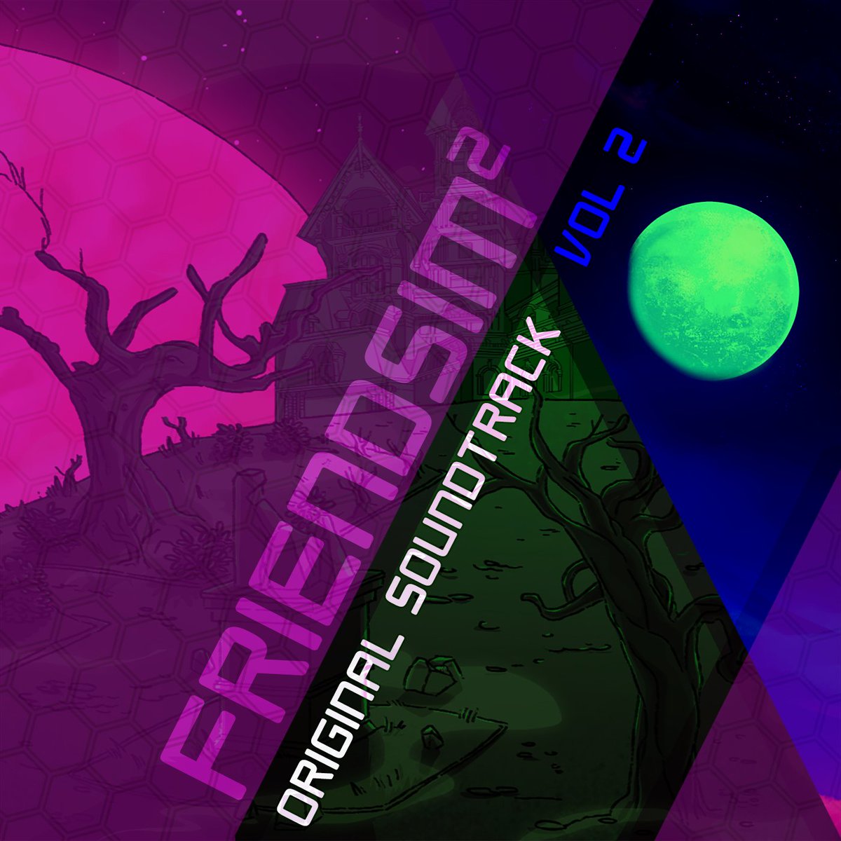 Big news, Part 1: We're proud to announce the second volume of the Friendsim 2 original soundtrack is now available!

Now let's just give the West Coast folks a minute to wake up for something else big... #Homestuck #Hiveswap #Friendsim

studiojune.bandcamp.com/album/friendsi…