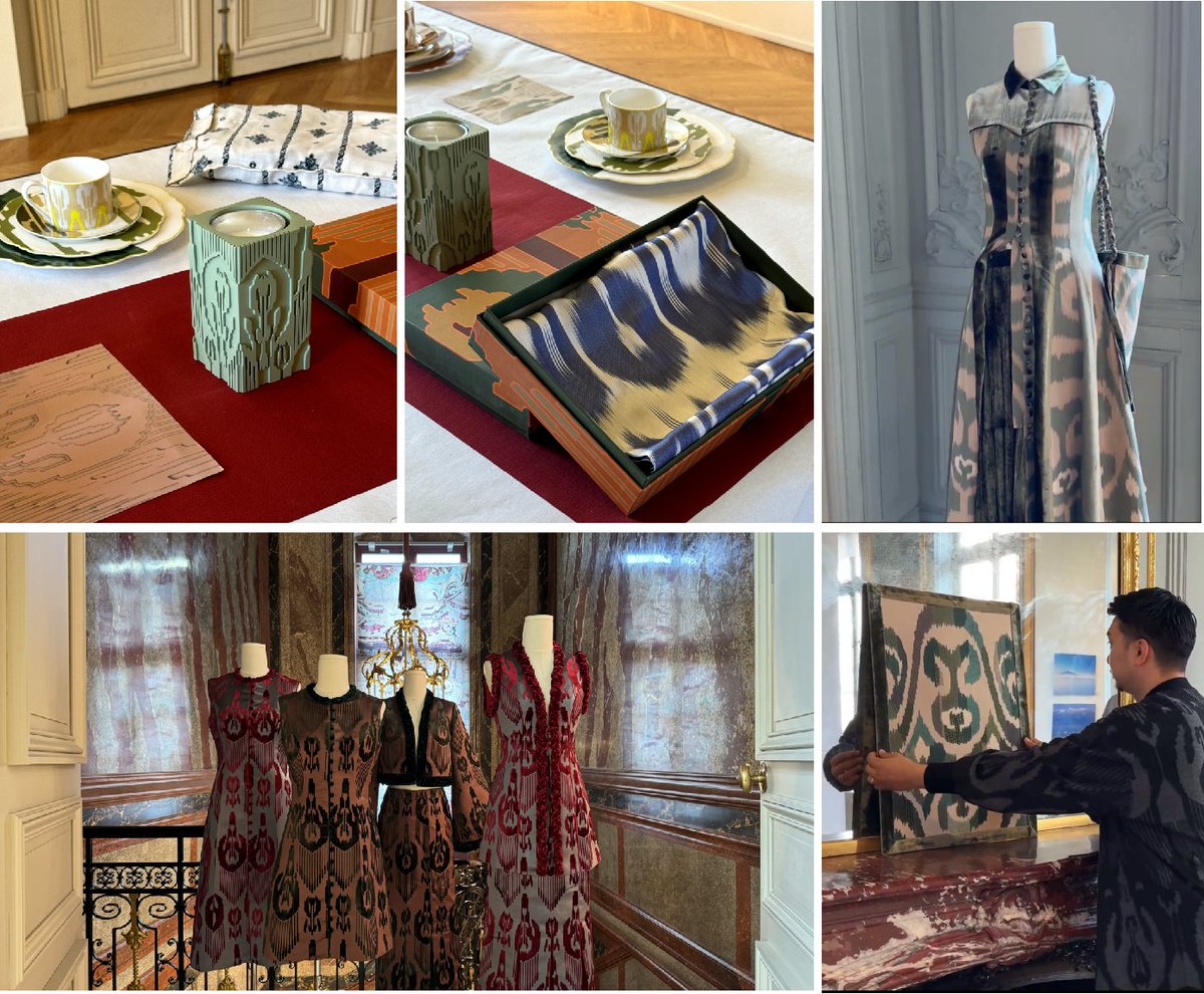 The 2025 “Xinjiang Is a Nice Place” Cultural and Tourism Promotion Event was held at the China Cultural Center in Paris. The event featured a fashion show blending home lifestyle designs, silk and wool Atlas textiles dyed with traditional Osman techniques, and garments inspired by Atlas patterns recreated through Zhang embroidery (an intangible culture heritage from SE China’s Fujian Province dating back to more than 1,000 years ago) , highlighting the charm of Xinjiang’s local brands and intangible heritage.
#visitxinjiang #xinjiangisaniceplace #thisisxinjiang #xinjiangstyle #xinjiangportrait #explorexinjiang #travelinxinjiang #xinjianglife #china #xinculture #chineseculture #theimaged #photography