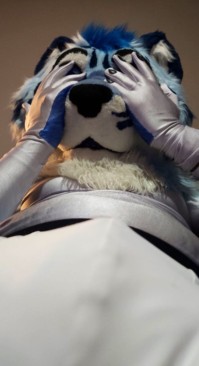 It’s Sunday and a snep is over you with this as your POV when you wake up 😏

#petsuit #fursuit #sundays