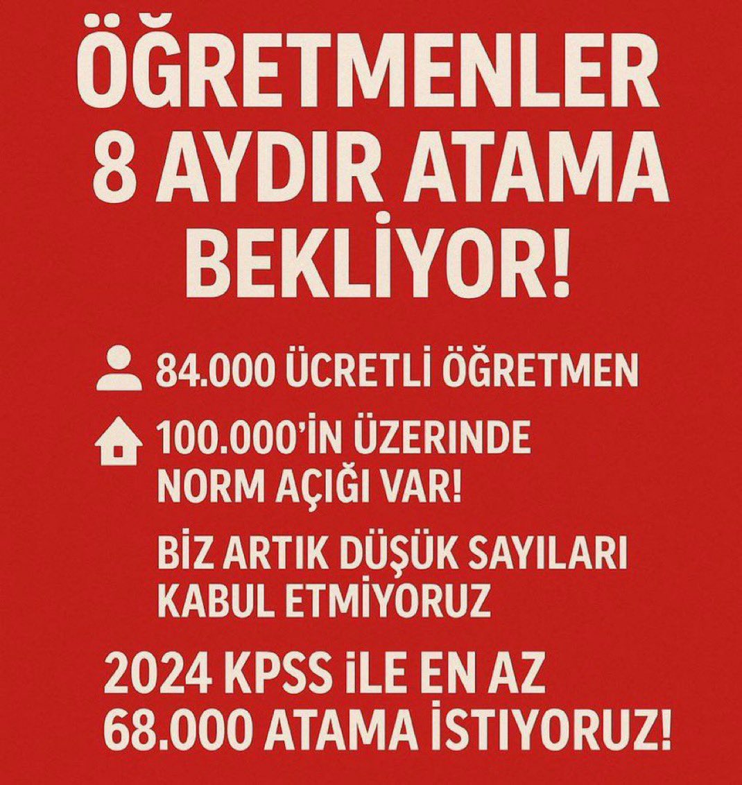 kabineden 2024 kpssye yüksek atama <a href="/RTErdogan/">Recep Tayyip Erdoğan</a> <a href="/EmineErdogan/">Emine Erdoğan</a> <a href="/_cevdetyilmaz/">Cevdet Yılmaz</a> <a href="/hasandogan/">Hasan Doğan</a> <a href="/fahrettinaltun/">Fahrettin Altun</a> <a href="/tcbestepe/">T.C. Cumhurbaşkanlığı</a> <a href="/cbsbb/">T.C. Cumhurbaşkanlığı Strateji ve Bütçe Başkanlığı</a>
<a href="/Yusuf__Tekin/">Yusuf Tekin</a> <a href="/memetsimsek/">Mehmet Simsek</a>  <a href="/cftcblnt/">Bülent ÇİFTCİ</a> <a href="/akbasogluemin/">Av. M.Emin AKBAŞOĞLU 🇹🇷</a>
#Kabine68BinÖğretmenAtaması