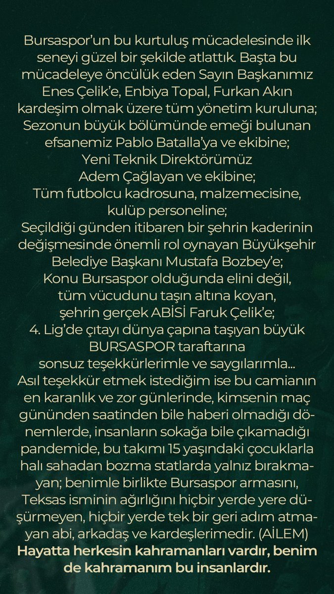 Hayatta herkesin kahramanı vardır,benimde kahramanım bu insanlardır.