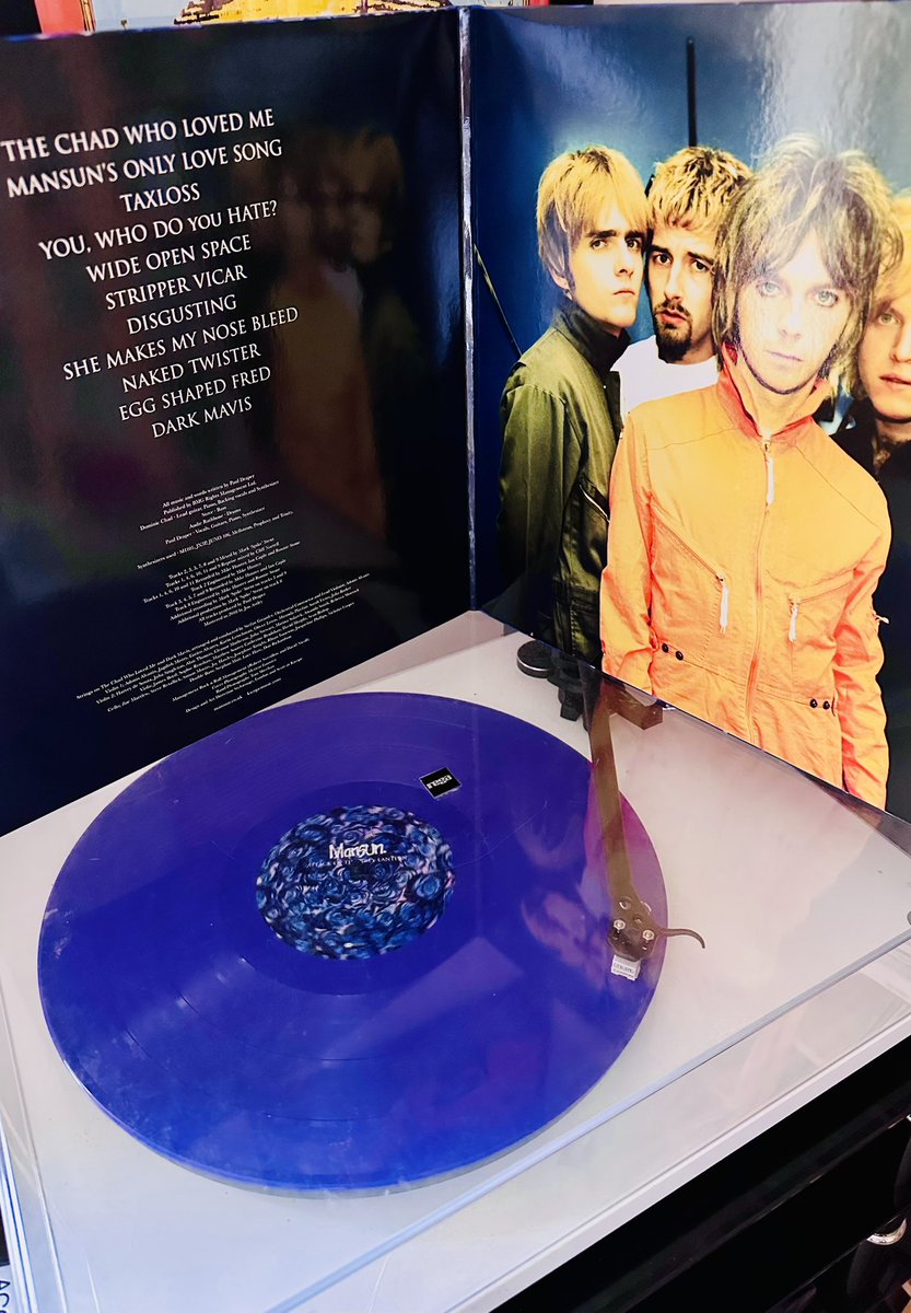 iainlstevens's tweet photo. ๐ถ๐ถ๐ถ
Sunday spinning with Mansun ๐
#mansun
#attackofthegreylantern
#colouredvinyl https://t.co/i9BJvMp0M7