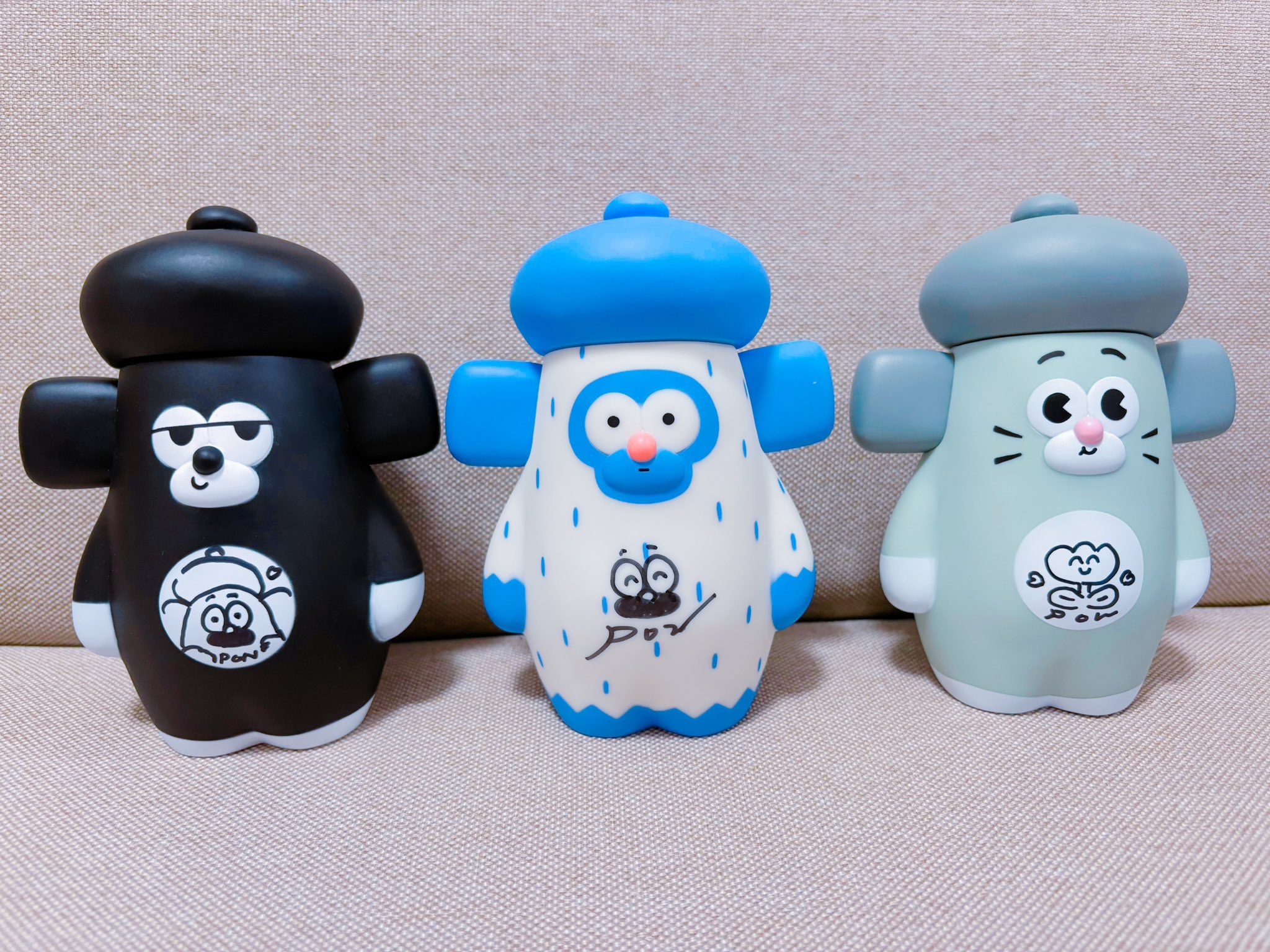 Amazon.co.jp: おひげのポン ソフビ ねずみさん OOHIGE no PON