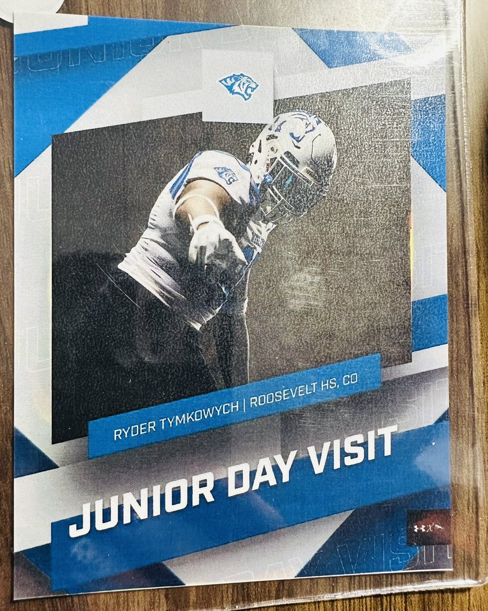 Ryder Tymkowych (@rydertymkowych) on Twitter photo Had a good day learning about <a href="/dwtigerfootball/">DWU Football</a> during my Junior day visit. Appreciate <a href="/CoachKretch/">Alex Kretzschmar</a> and <a href="/CoachMasonFrost/">Mason Frost</a> for the opportunity! Had a good day learning about <a href="/dwtigerfootball/">DWU Football</a> during my Junior day visit. Appreciate <a href="/CoachKretch/">Alex Kretzschmar</a> and <a href="/CoachMasonFrost/">Mason Frost</a> for the opportunity!