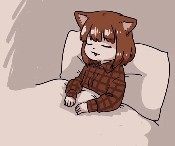 あきらめて寝ますか… 