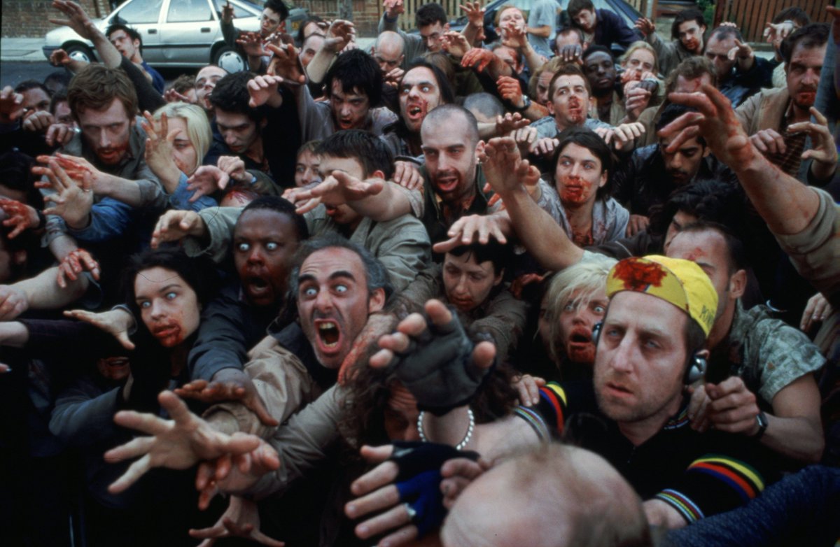 ATRightMovies's tweet photo. SHAUN OF THE DEAD was released 21 years ago this week. Acclaimed as one of the great British comedies and the first part in Edgar Wright’s Cornetto Trilogy, the behind-the-scenes story is a slice of Fried Gold…

1/38 https://t.co/cUNcTfovJw