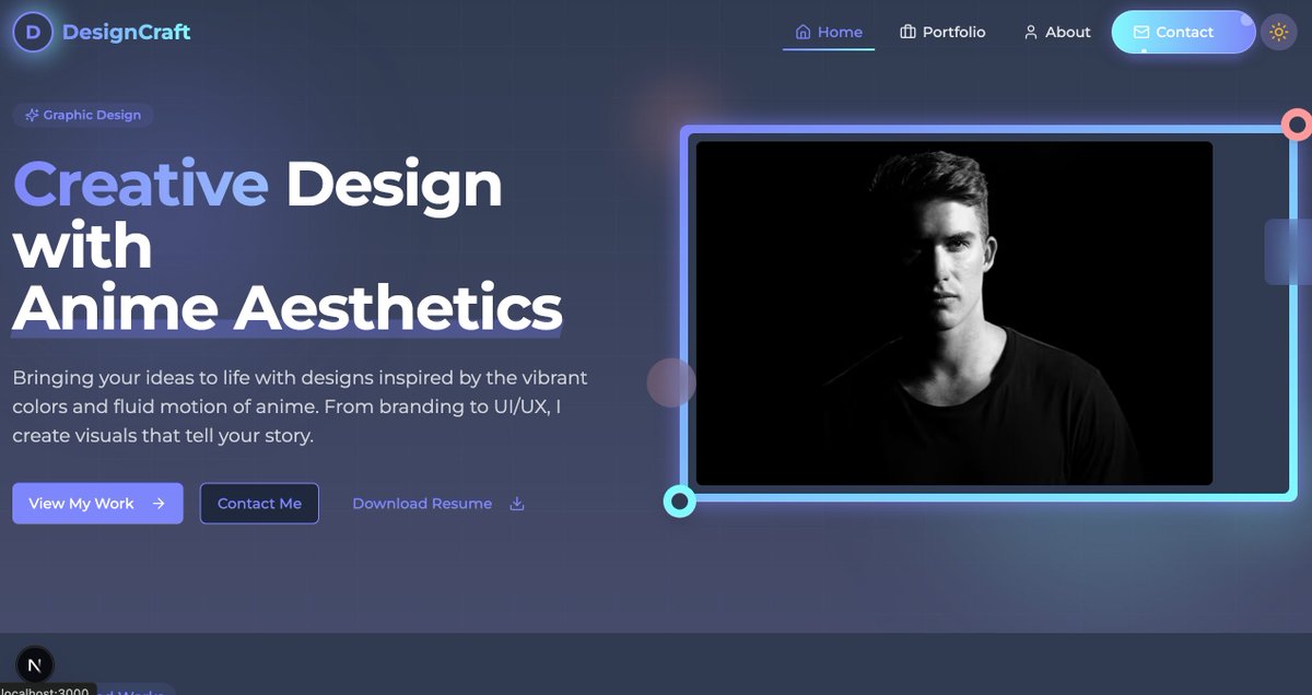 Just finished my new portfolio! 🌐✨
It has both dark &amp; light mode 🌙☀️
I’ll publish it soon and make a cool video for it 🎥
Link coming your way soon! 🚀
#Portfolio #WebDev